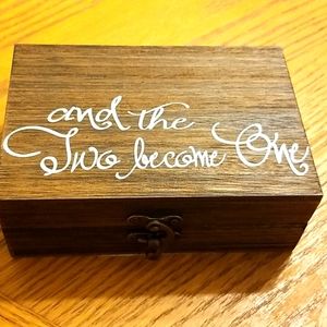 Wooden Ring box